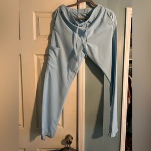 Pale Blue Scrub Pants